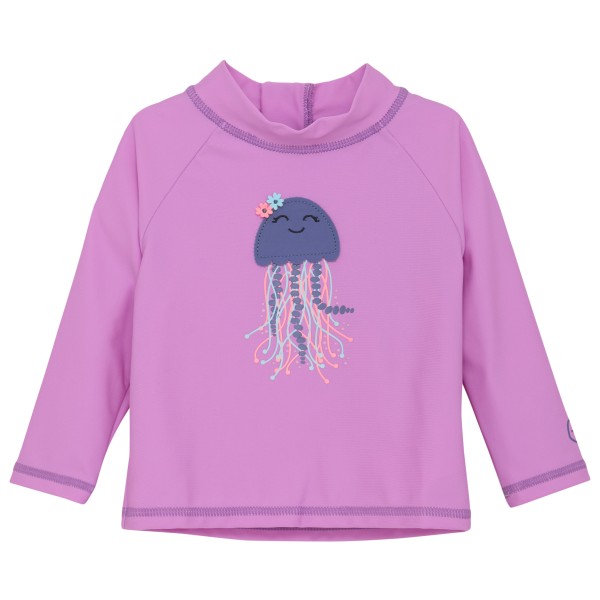 Color Kids - Baby T-Shirt L/S with Application - Lycra Gr 80 lila von color kids