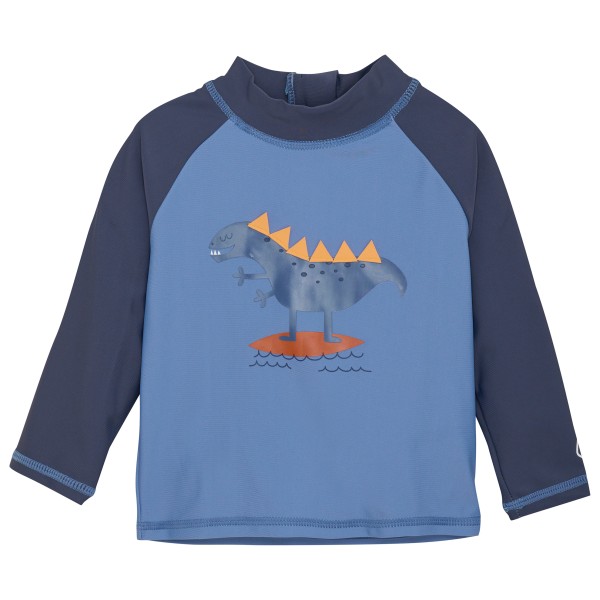 Color Kids - Baby T-Shirt with Application - Lycra Gr 86 blau von color kids