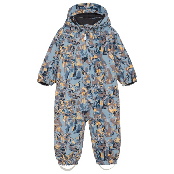 Color Kids - Baby's Coverall AOP - Overall Gr 74 grau von color kids