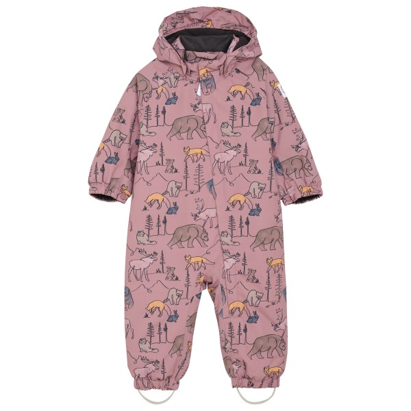 Color Kids - Baby's Coverall AOP - Overall Gr 74 rosa von color kids