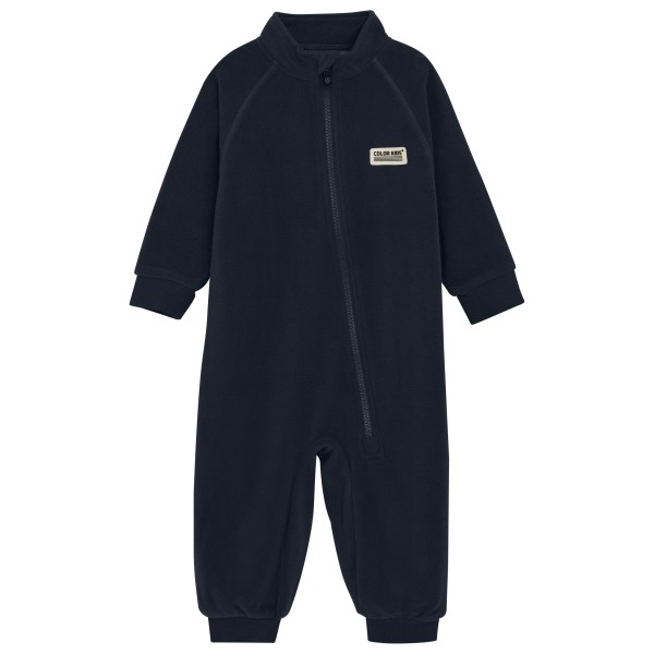 Color Kids - Baby's Fleece Suit - Overall Gr 92 blau von color kids