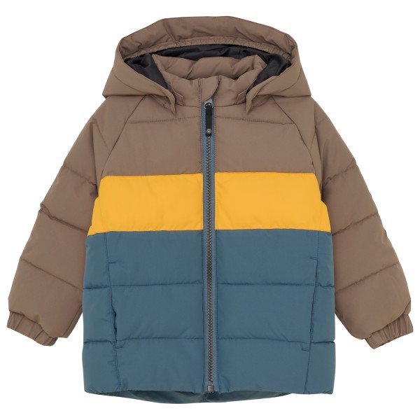 Color Kids - Baby's Jacket Quilt & Colorblock - Kunstfaserjacke Gr 92 braun von color kids