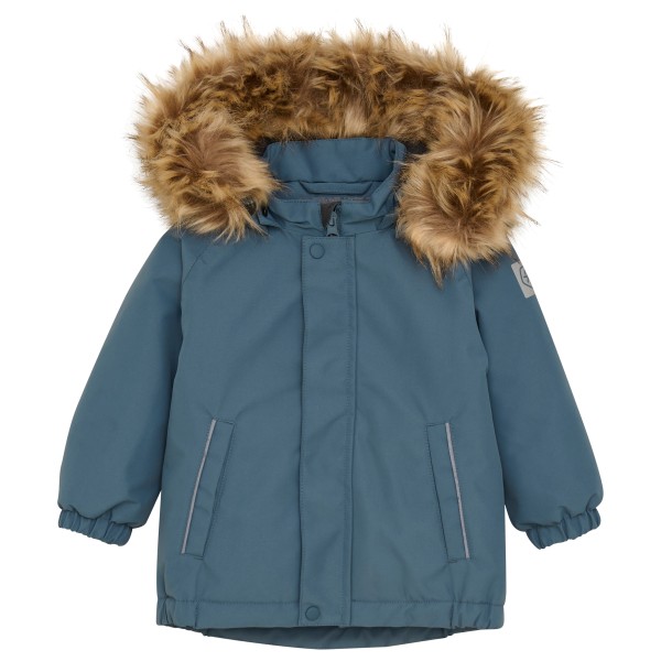 Color Kids - Baby's Parka with Fake Fur - Winterjacke Gr 110 blau von color kids