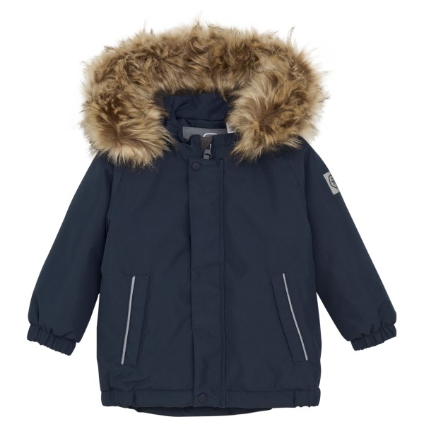 Color Kids - Baby's Parka with Fake Fur - Winterjacke Gr 74 blau von color kids