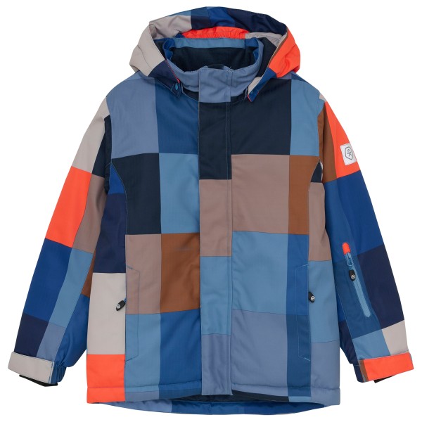 Color Kids - Boy's Ski Jacket AOP - Skijacke Gr 122 blau von color kids
