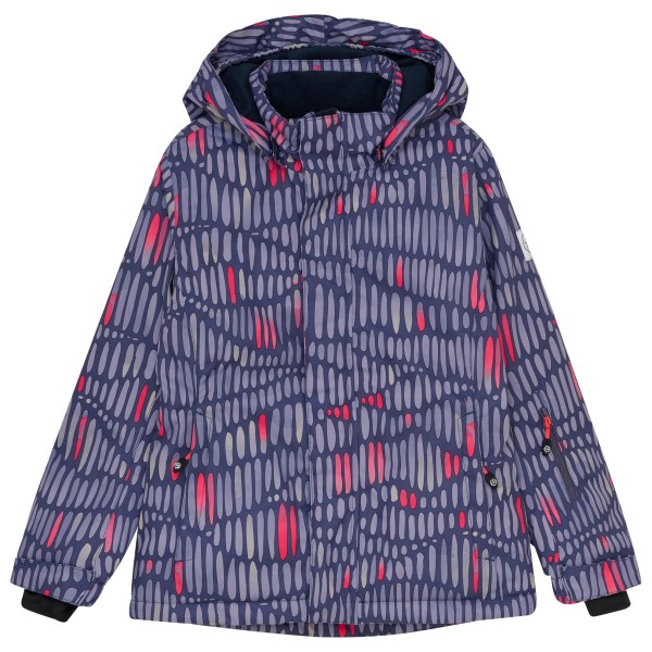 Color Kids - Girl's Ski Jacket AOP - Skijacke Gr 128 blau von color kids