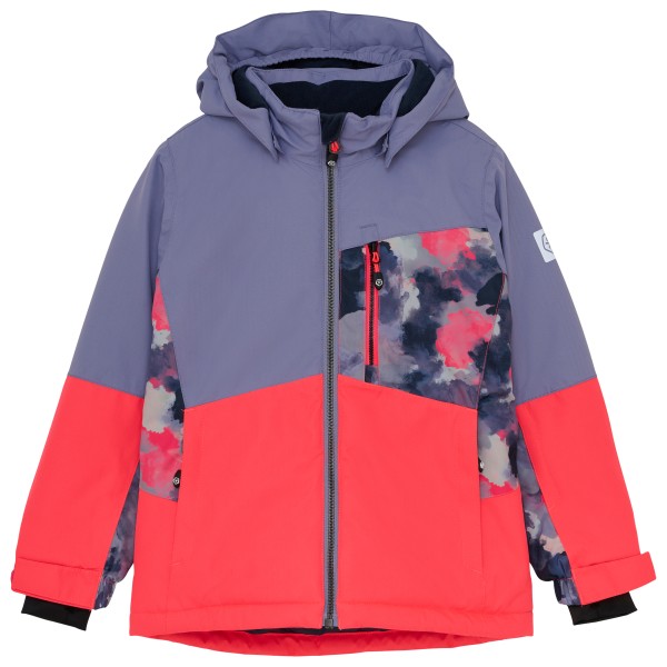 Color Kids - Girl's Ski Jacket Colorblock with Chest Pocket - Skijacke Gr 122 bunt von color kids