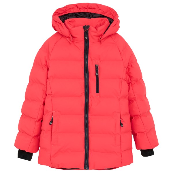 Color Kids - Girl's Ski Jacket Quilt - Skijacke Gr 140 rot von color kids