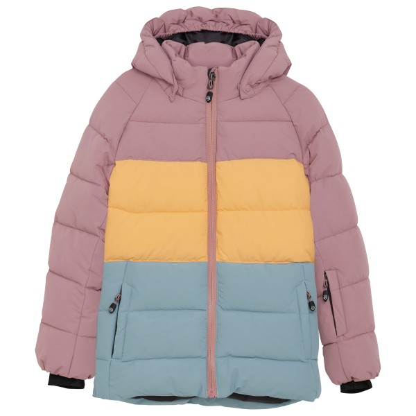 Color Kids - Girl's Ski Jacket Quilt & Colorblock - Skijacke Gr 116 rosa von color kids