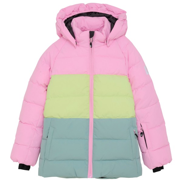 Color Kids - Girl's Ski Jacket Quilt & Colorblock - Skijacke Gr 128 rosa von color kids