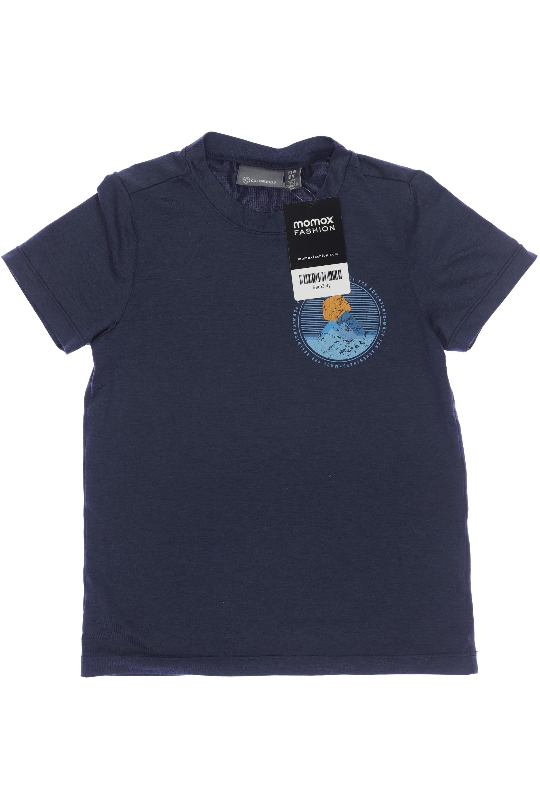 Color Kids Herren T-Shirt, marineblau, Gr. 116 von color kids