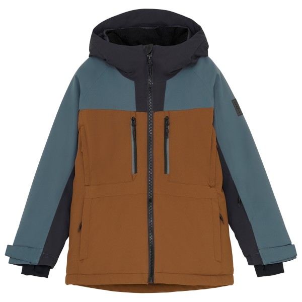 Color Kids - Junior's Ski Jacket Colorblock - Skijacke Gr 110 braun von color kids