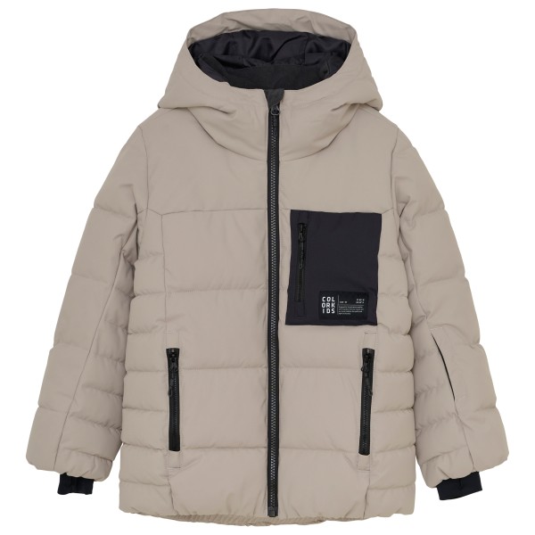 Color Kids - Junior's Ski Puffer Jacket Quilt - Skijacke Gr 104 grau von color kids