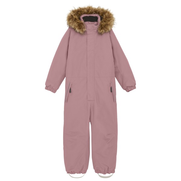 Color Kids - Kid's Coverall with Fake Fur - Overall Gr 122 rosa von color kids