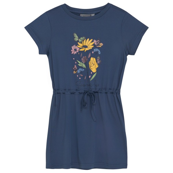 Color Kids - Kid's Dress with Print S/S - Kleid Gr 122 blau Color Kids - Kid's Dress with Print S/S - Kleid Gr 122 blau von color kids