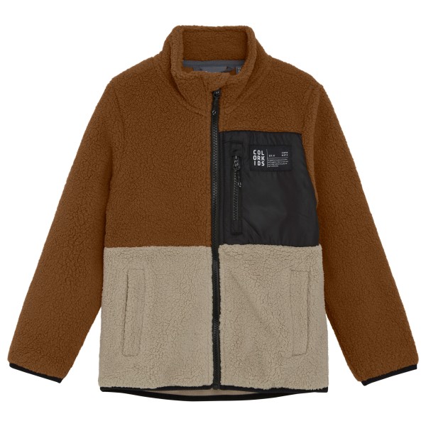Color Kids - Kid's Fleece Jacket with Pocket - Fleecejacke Gr 104 braun von color kids