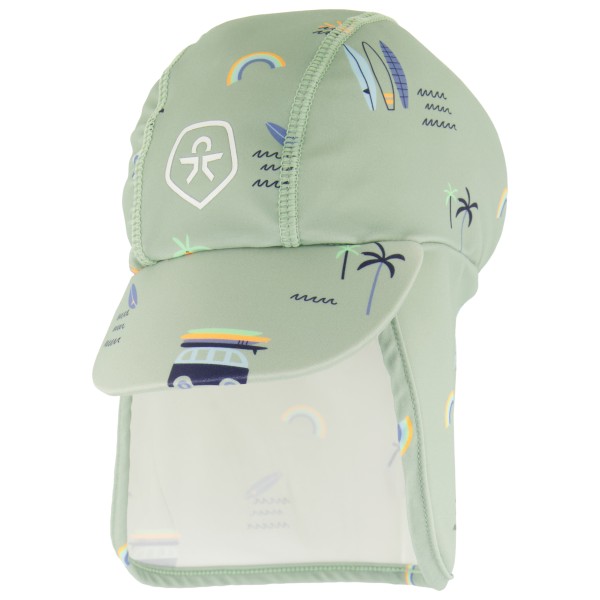 Color Kids - Kid's Hat AOP - Cap Gr 48 cm grün von color kids