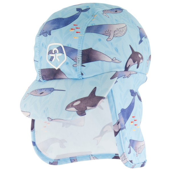 Color Kids - Kid's Hat AOP - Cap Gr 50 cm grau/blau von color kids
