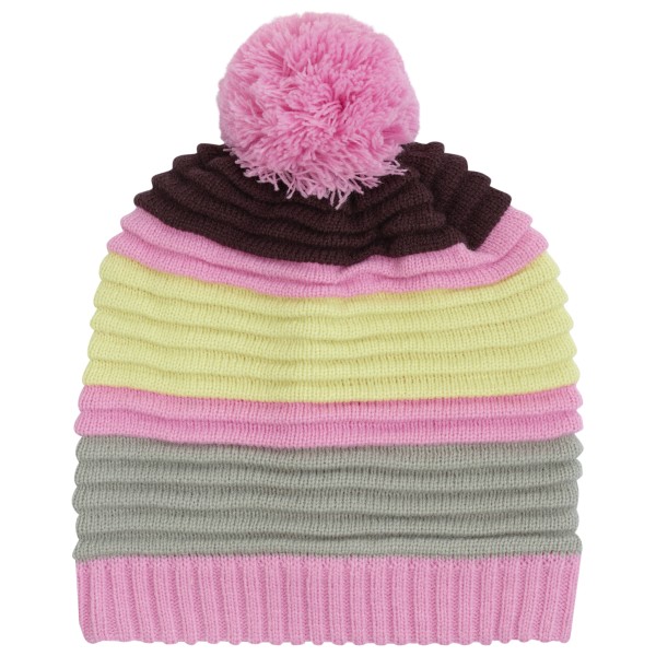 Color Kids - Kid's Hat Colorblock - Mütze Gr 52 cm rosa von color kids