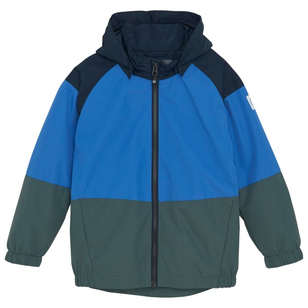 Color Kids - Kid's Jacket Colorblock - Regenjacke Gr 110 blau von color kids