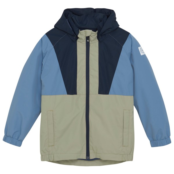 Color Kids - Kid's Jacket Colorblock - Regenjacke Gr 140 blau von color kids