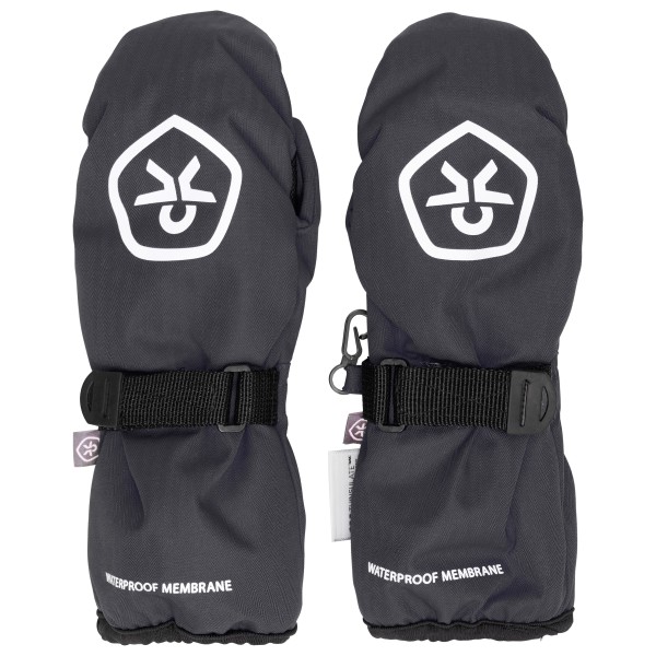 Color Kids - Kid's Mittens Waterproof Recycled - Handschuhe Gr 10-12 year grau von color kids