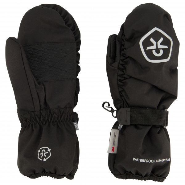 Color Kids - Kid's Mittens Waterproof Recycled - Handschuhe Gr 2-4 Years schwarz von color kids