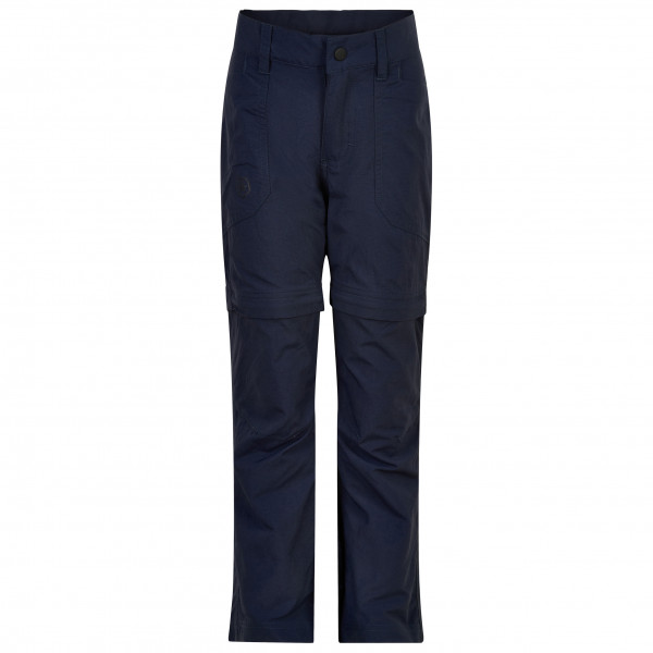 Color Kids - Kid's Pants with Zip Off - Trekkinghose Gr 128 blau von color kids