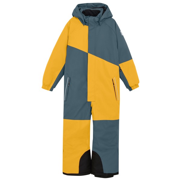 Color Kids - Kid's Ski Coverall Colorblock - Overall Gr 128 bunt von color kids