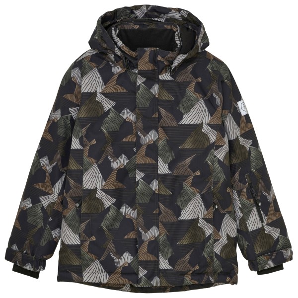 Color Kids - Kid's Ski Jacket AOP - Skijacke Gr 116 grau/schwarz von color kids
