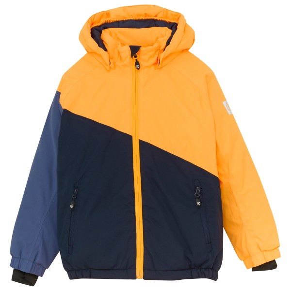 Color Kids - Kid's Ski Jacket Colorblock - Skijacke Gr 92 blau/orange von color kids