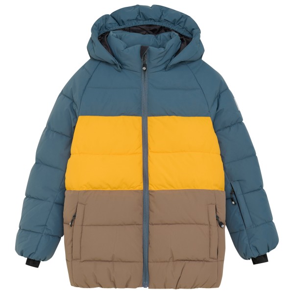 Color Kids - Kid's Ski Jacket Quilt & Colorblock - Skijacke Gr 128 blau von color kids