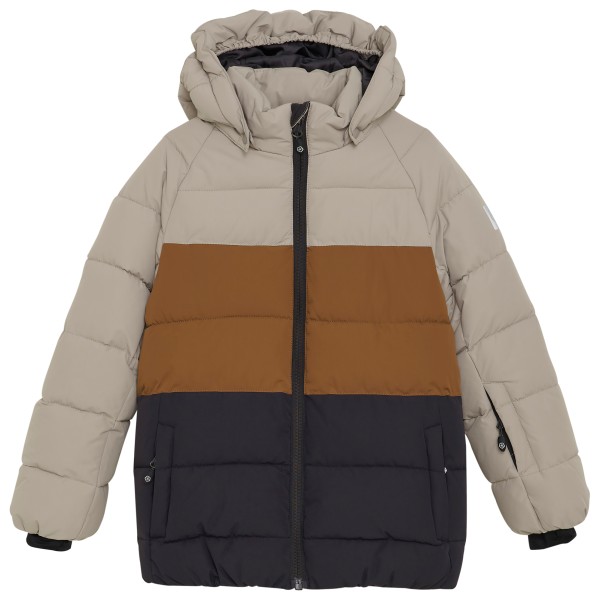 Color Kids - Kid's Ski Jacket Quilt & Colorblock - Skijacke Gr 92 grau von color kids
