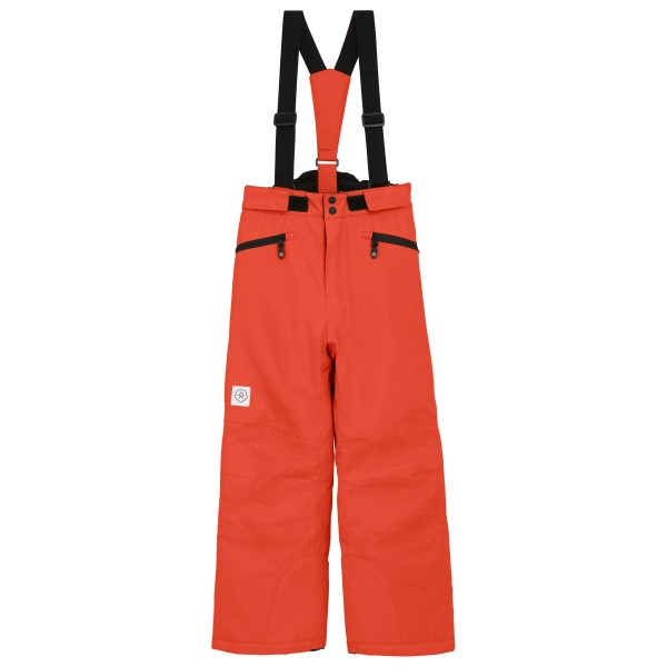 Color Kids - Kid's Ski Pants with Pockets - Skihose Gr 104 rot von color kids