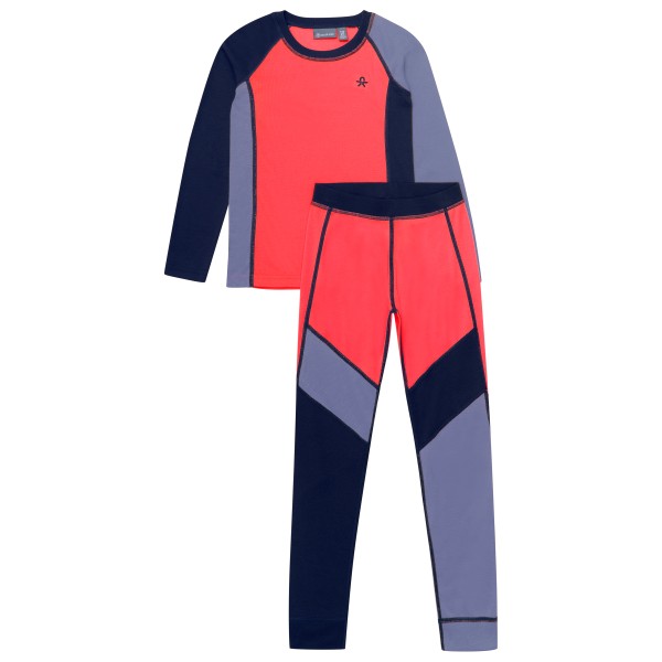 Color Kids - Kid's Ski Underwear Colorblock - Kunstfaserunterwäsche Gr 104 bunt von color kids