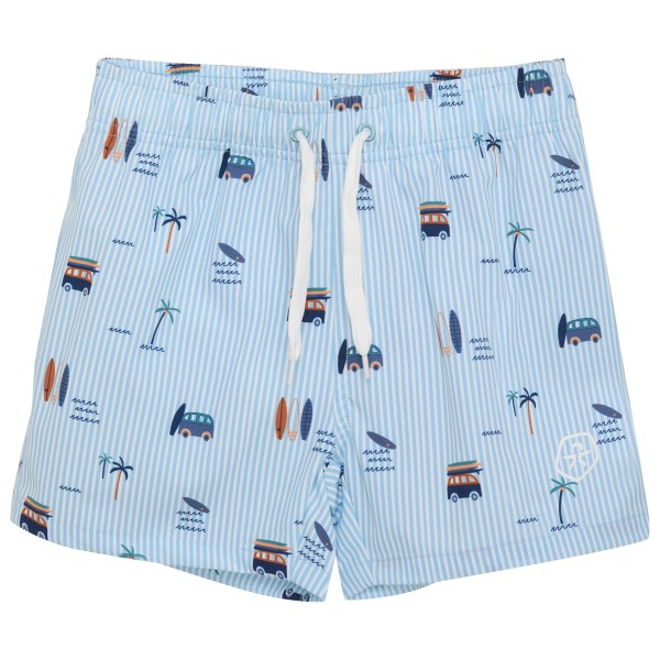 Color Kids - Kid's Swim Shorts AOP - Boardshorts Gr 134 blau von color kids