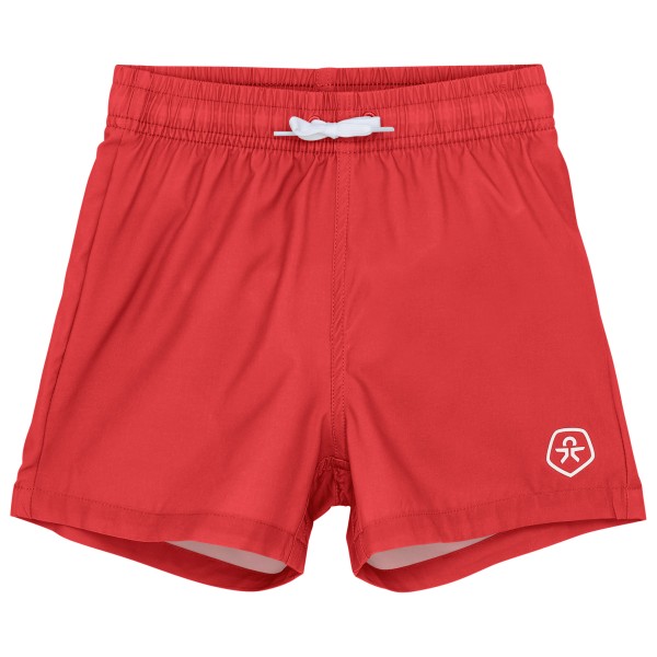 Color Kids - Kid's Swim Shorts Solid - Boardshorts Gr 164 rot von color kids