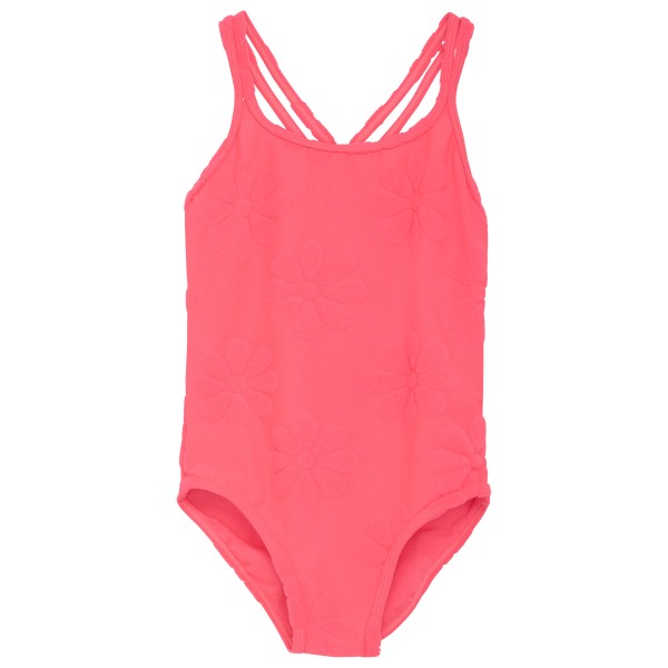 Color Kids - Kid's Swimsuit with Stucture - Badeanzug Gr 92 rosa von color kids
