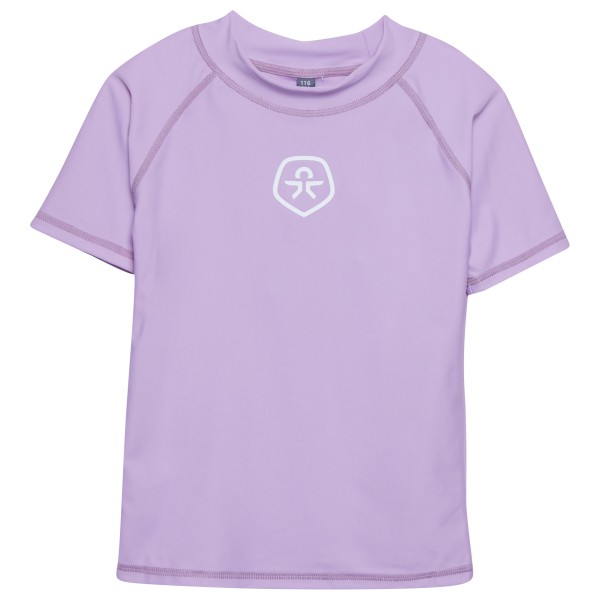 Color Kids - Kid's T-Shirt Solid - Lycra Gr 122 lila von color kids