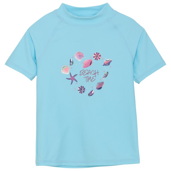 Color Kids - Kid's T-Shirt with Print - Lycra Gr 98 blau von color kids