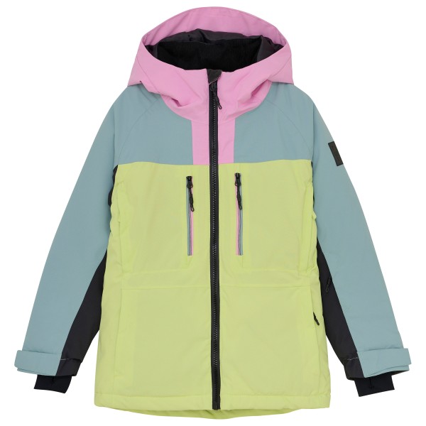 Color Kids - junior's Ski Jacket Colorblock - Skijacke Gr 152 grün von color kids