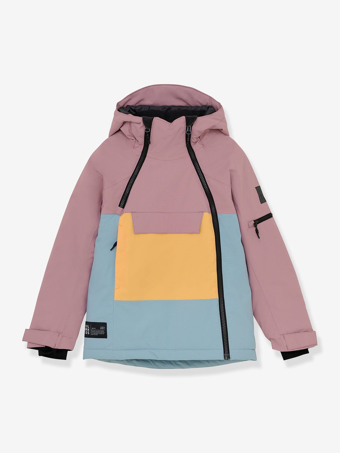 Skijacke mit Kängurutasche von color kids