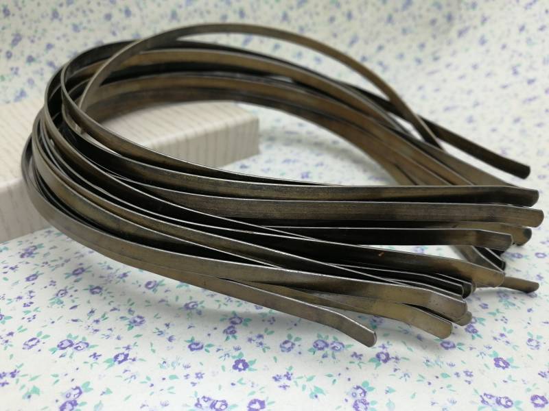 Antike Bronze Farbe 5 Mm Breite Metall Flach Stirnband Blank, Haar Kopf Band Haarspange Clip Kamm Tiara Haarband Schmuck Finden, Bh0020 von color4yourlife