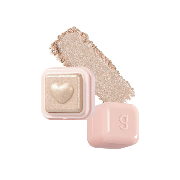 colorgram - Milk Bling Heartlighter - 2.2g - 01 Peach Heart von colorgram