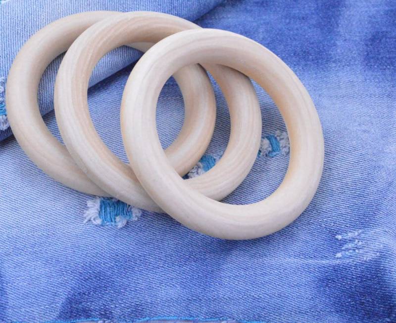 2 Stück Große Holzkreise, Holz Armreif Armbänder, Unfertige Runde Armreifen Rund Holzringe 2 Stück Große Holzkreise, Holz Armreif Armbänder, Unfertige Runde Armreifen Rund Holzringe von colourribbonshop