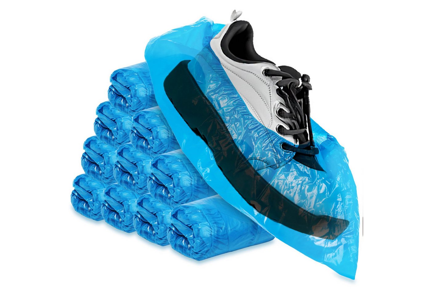 com-four Schuhüberzieher Einweg Überziehschuhe (100-St) von com-four
