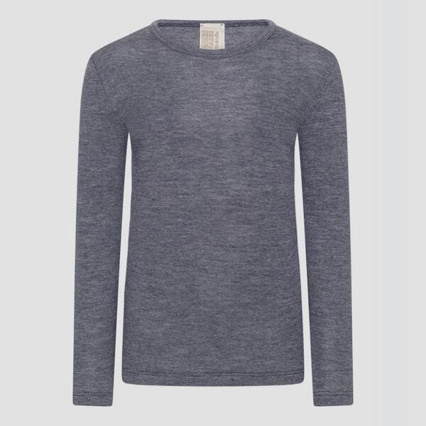 comazo|earth Kinder Shirt langarm aus Wolle-Seide Mix | GOTS zertifiziert von comazo|earth