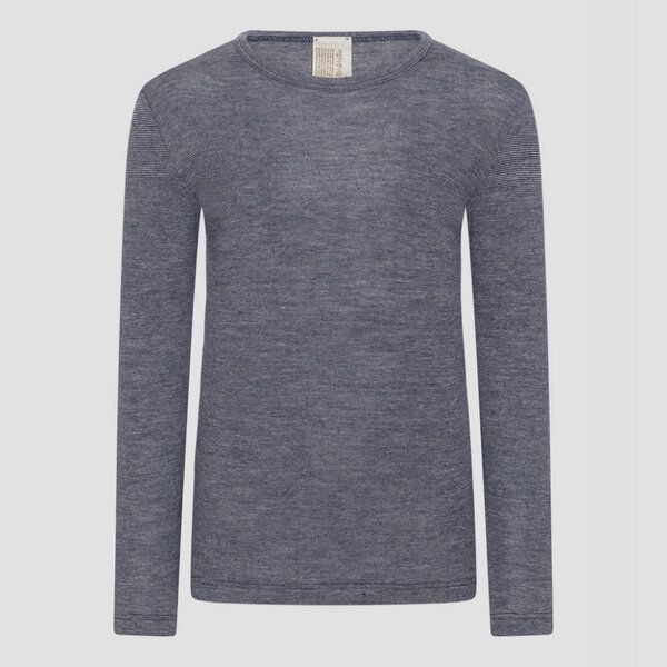 comazo|earth Kinder Shirt langarm aus Wolle-Seide Mix | GOTS zertifiziert von comazo|earth