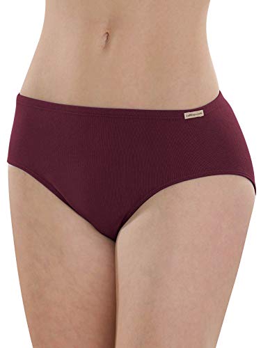 Comazo Earth Damen Jazz-Pants Bio-Baumwolle, Burgund, Gr. 38 von comazo