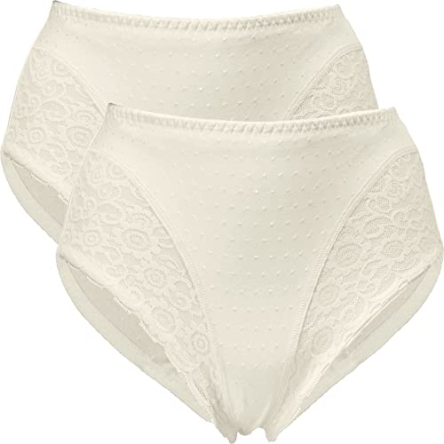 comazo Damen-Formslip 2er-Pack Creme Größe 50 von comazo